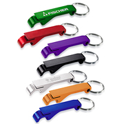 Promotional Aluminium Bottle And Can Opener Keyring Wholesale Supplier